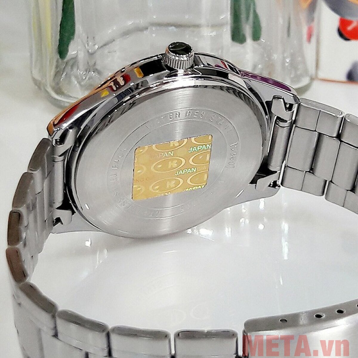 Đồng hồ nam dây thép không gỉ Casio MTP-V005D-1BUDF - 40mm