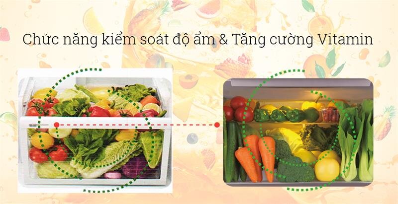 Tủ lạnh 4 cánh Mitsubishi MR-L78EH-BRW-V Inverter - 635L