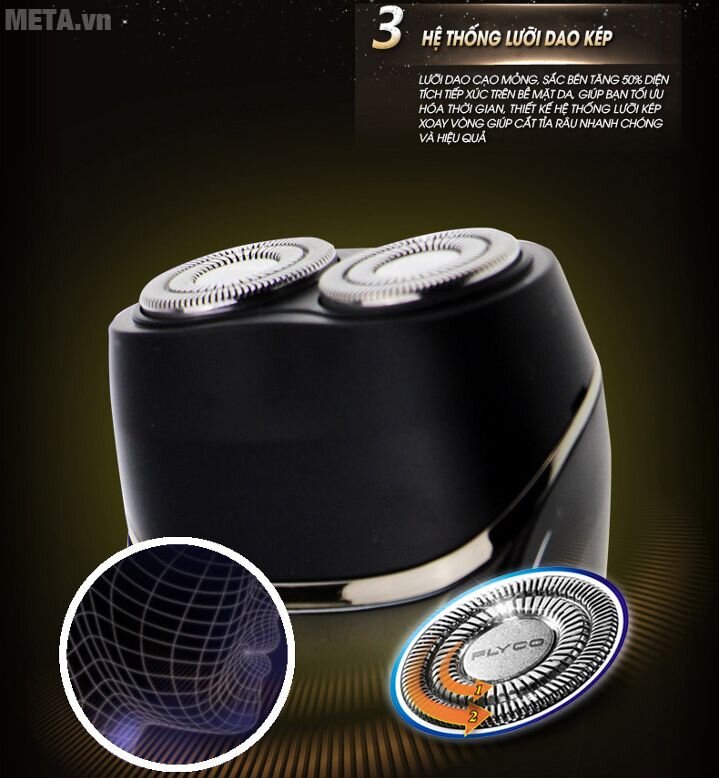 Máy cạo râu Flyco FS-873VN