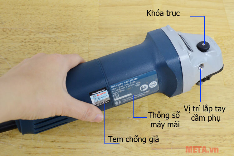 Máy mài góc Bosch GWS 6-100 S (100mm)