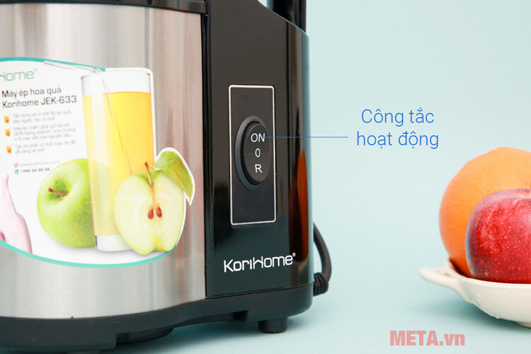 Máy ép hoa quả Korihome JEK-633