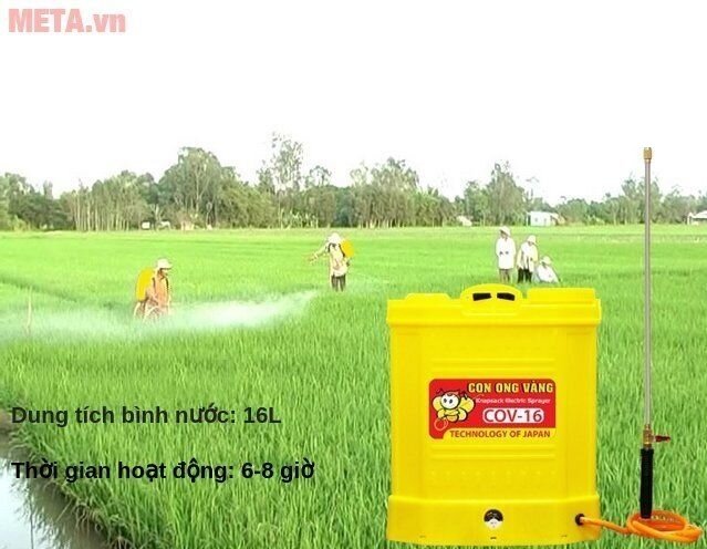Bình xịt con ong vàng COV16