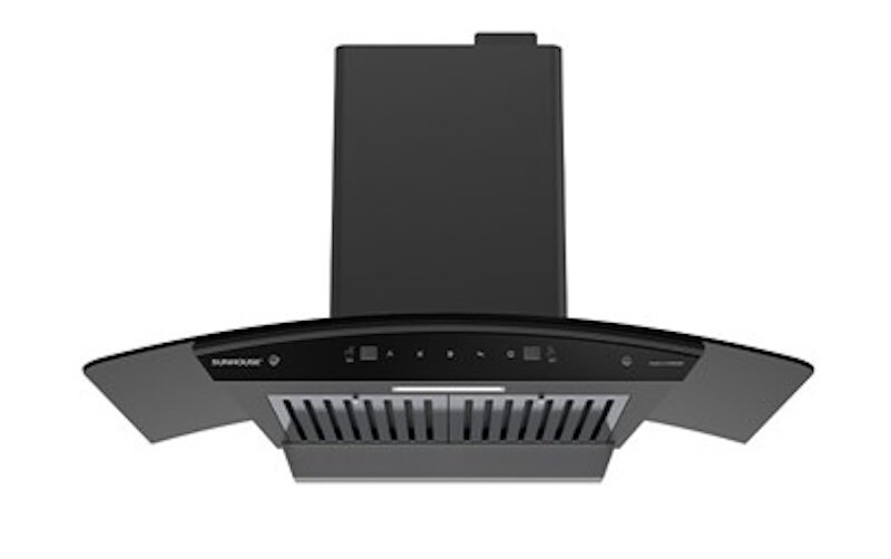 máy hút mùi Sunhouse SHB6689 có màu đen nổi bật