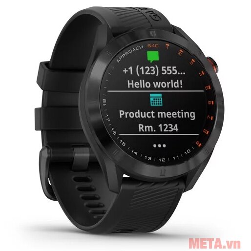Đồng hồ thông minh hỗ trợ GPS chơi Golf Garmin Approach S40