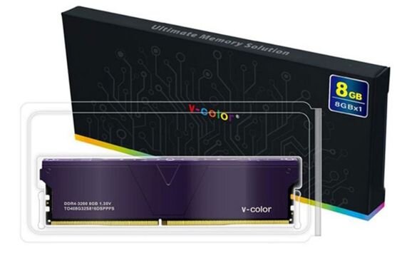 RAM V-Color Skywalker Plus 8GB DDR4 2666MHz (Ảnh 2)