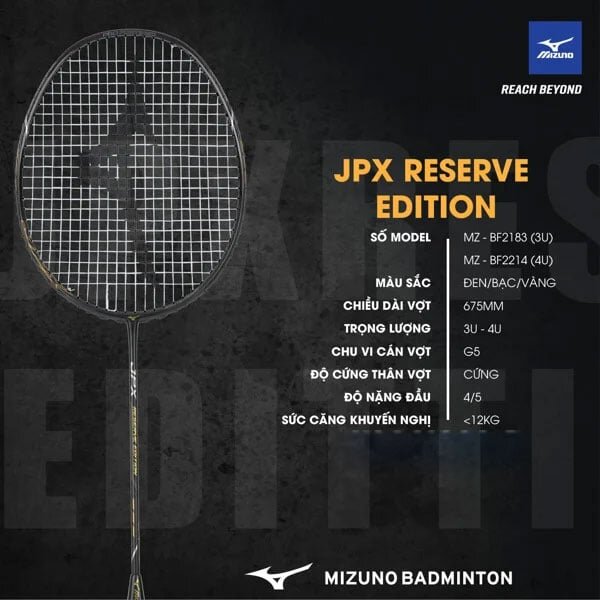 Mizuno JPX RESERVE EDITION (MZ-BF2183) 