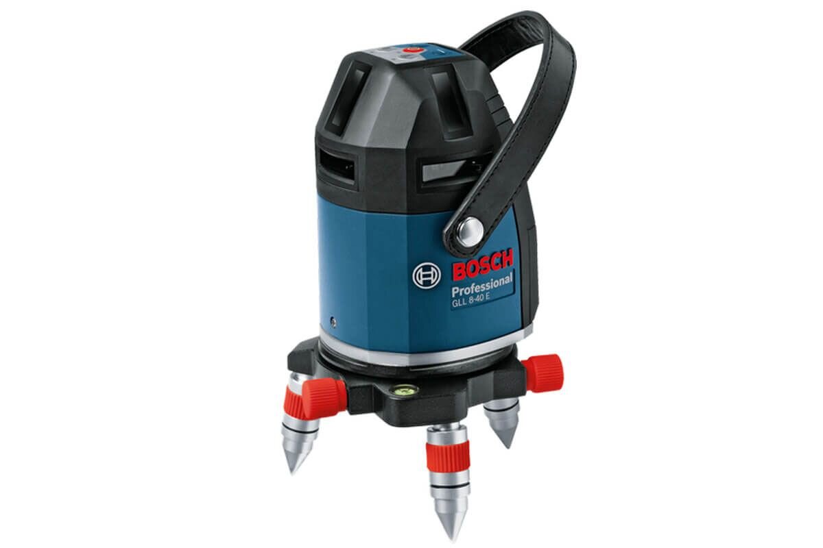 Bộ máy cân mực GLL 8-40E + giá 3 chân BT 150 5/8inch Bosch GLL 8-40E SET