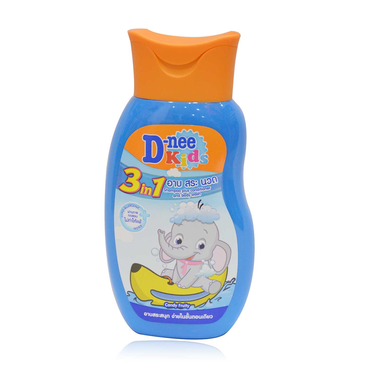  Sữa tắm gội cho bé 3in1 Dnee 200ml (Xanh)
