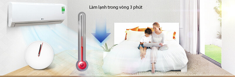 Máy lạnh LG 1 HP S09ENM Máy lạnh LG 1 HP S09ENM