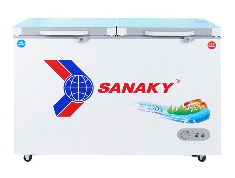 Tủ đông Sanaky 2 ngăn 360 lít VH-3699W2KD