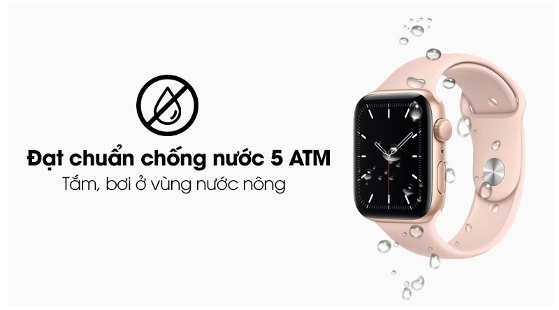 Đồng hồ thông minh Apple Watch SE 40mm GPS khả năng kháng nước