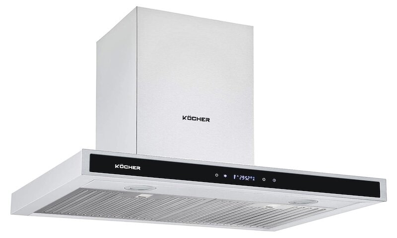 Máy hút khói khử mùi Kocher K-225D-70 đi kèm với bộ lọc than hoạt tính