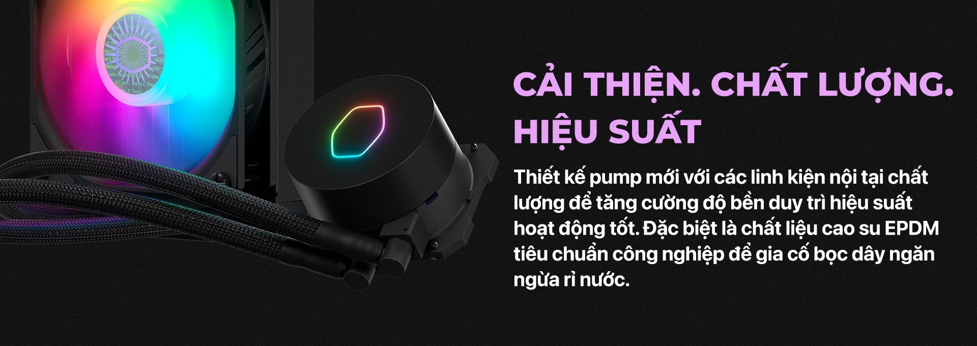 Tản nhiệt nước CPU Cooler Master MasterLiQuid ML360L-ARGB V2 (Kèm sẵn Backplate 1700) 