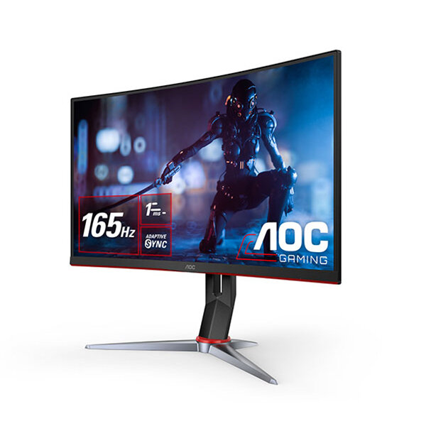 Màn hình AOC C24G2 (Màn gaming, cong/ 23.6Inch/ Full HD/ 1ms/ 165Hz/ 250cd/m2/ VA)