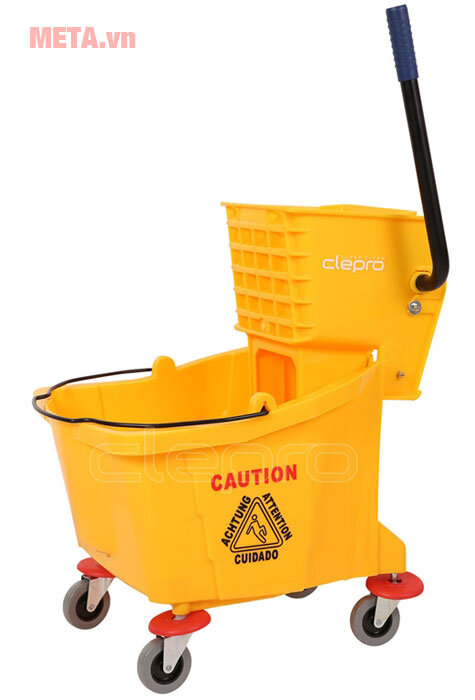 Xe đẩy vắt cây lau nhà 1 ngăn Clepro CB40