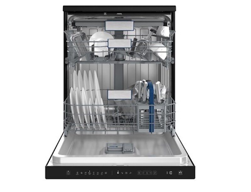 máy rửa bát Hitachi HDF-F158CVGB sẽ mở cửa tự động