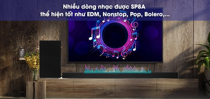 Loa thanh Soundbar LG SP8A