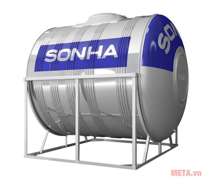 Bồn nước inox Sơn Hà ngang SH2000 (F1380) - 2000 lít Bồn nước inox Sơn Hà ngang SH2000 (F1380) - 2000 lít