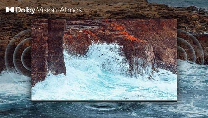 Công nghệ Dolby Atmos cho âm thanh vòm đa chiều, sôi động