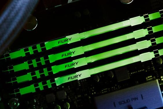 RAM Kingston Fury Beast RGB 8GB 3200MHz DDR4 (KF432C16BBA/8) 30