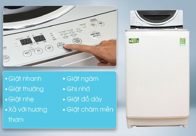 Máy giặt Toshiba Inverter 10 kg AW-DE1100GV (WS) Máy giặt Toshiba Inverter 10 kg AW-DE1100GV (WS)