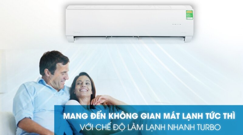 Điều Hòa Midea 17500 BTU 1 Chiều Inverter MSAFA-18CRDN8