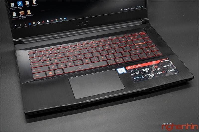 Laptop MSI GF63 9SC-071VN (VGA GeForce® GTX 1650 MAXQ,GDDR5 4GB, Win10)