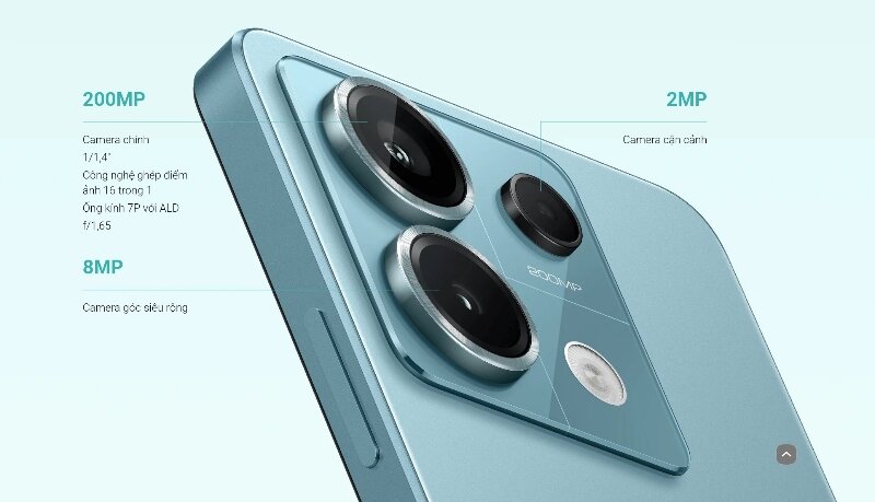 Điện thoại Xiaomi Redmi Note 13 Pro 5G 256GB camera