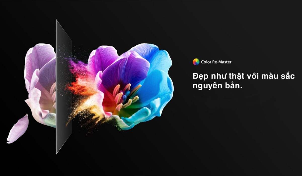 Công nghệ Color Re-Master trên tivi Tivi Toshiba