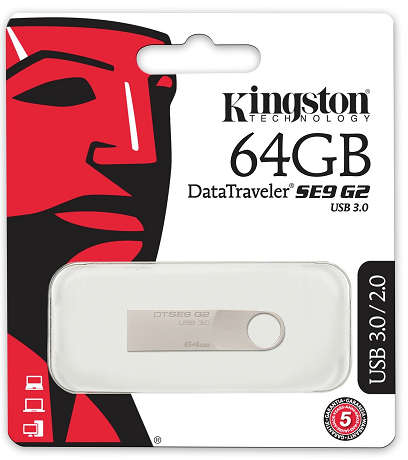 USB Kingston DTSE9G2 USB 3.0 64Gb