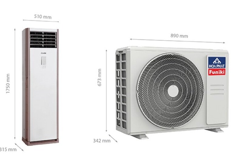 Điều hòa tủ đứng Funiki 27000 BTU 2 chiều FH27MMC gas R-410A