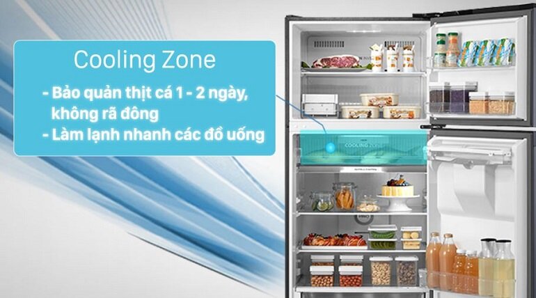 Tủ lạnh Toshiba Inverter 311 lít GR-RT395WE-PMV(06)-MG