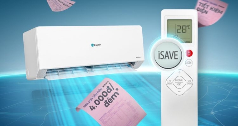 Điều hòa Casper Inverter 18000 BTU 1 chiều QC-18IU36A gas R-32