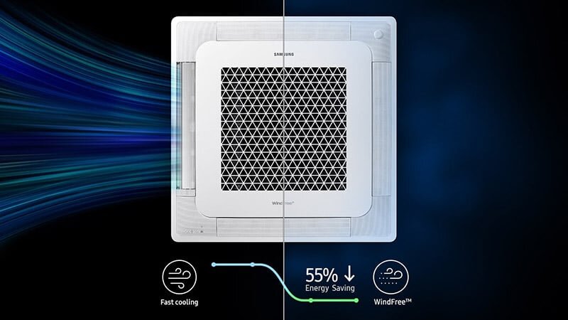 Điều hòa âm trần Samsung Inverter WindFree 1 chiều 17.100 BTU AC052TN4DKC/EA-AC052TXADKC/EA