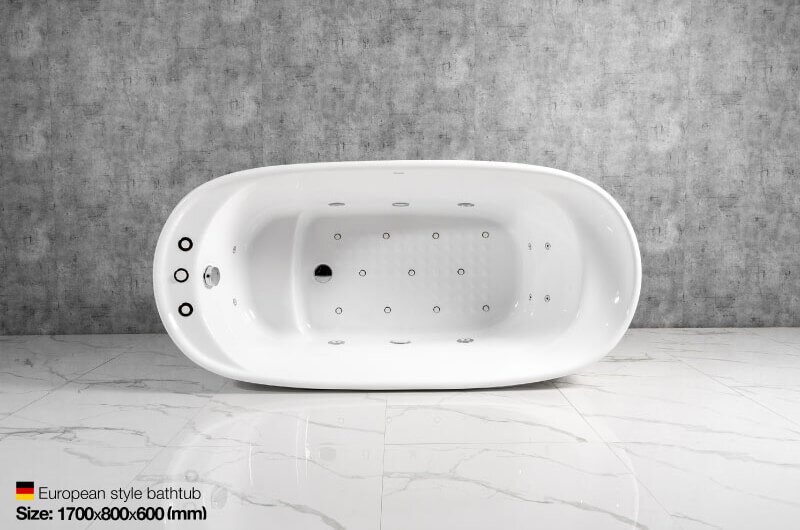 Bồn tắm đặt sàn massage 1.7m MOWOEN MW8311B-170.MS