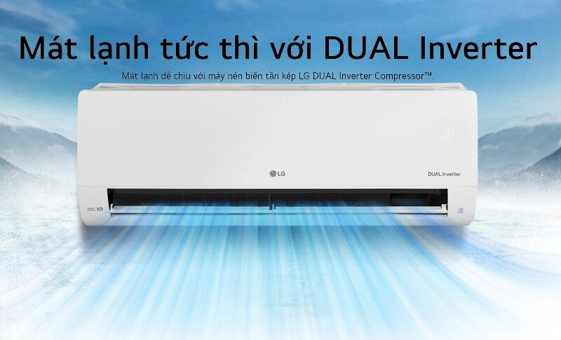 Điều hòa LG Inverter 9000 BTU 1 chiều IEC09G1