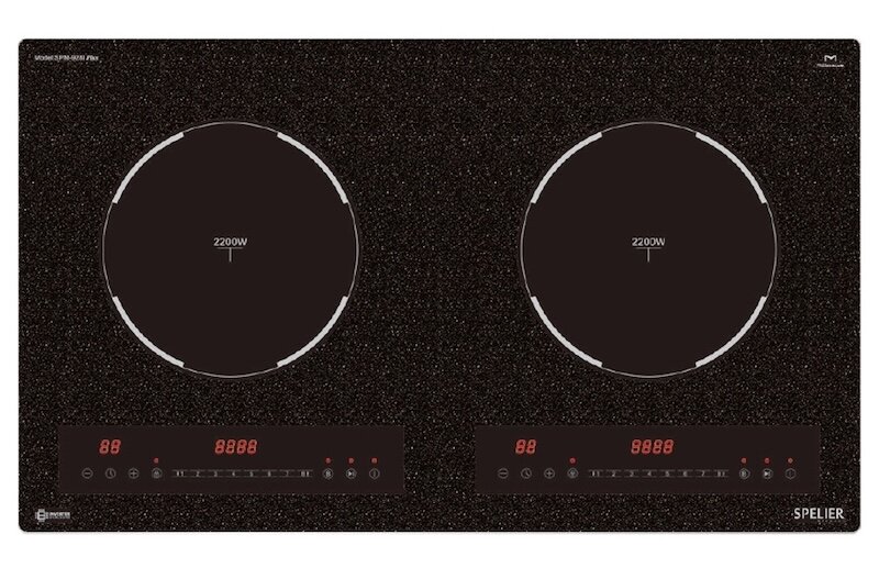 Bếp từ đôi Spelier SPM-928I Plus Snow: Nâng tầm trải nghiệm nấu nướng