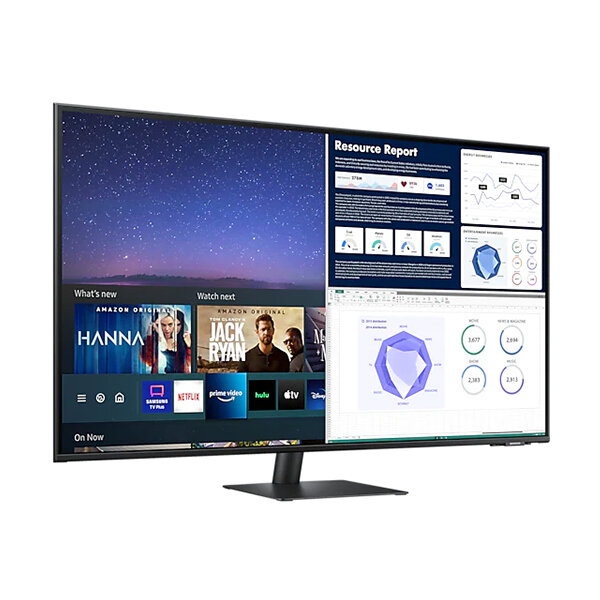 Màn hình thông minh Samsung LS43AM702UEXXV 43Inch 4K USB-C, tích hợp loa