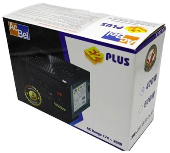 Nguồn máy tính Acbel E2 Plus 470 (HB9023-YKAT)