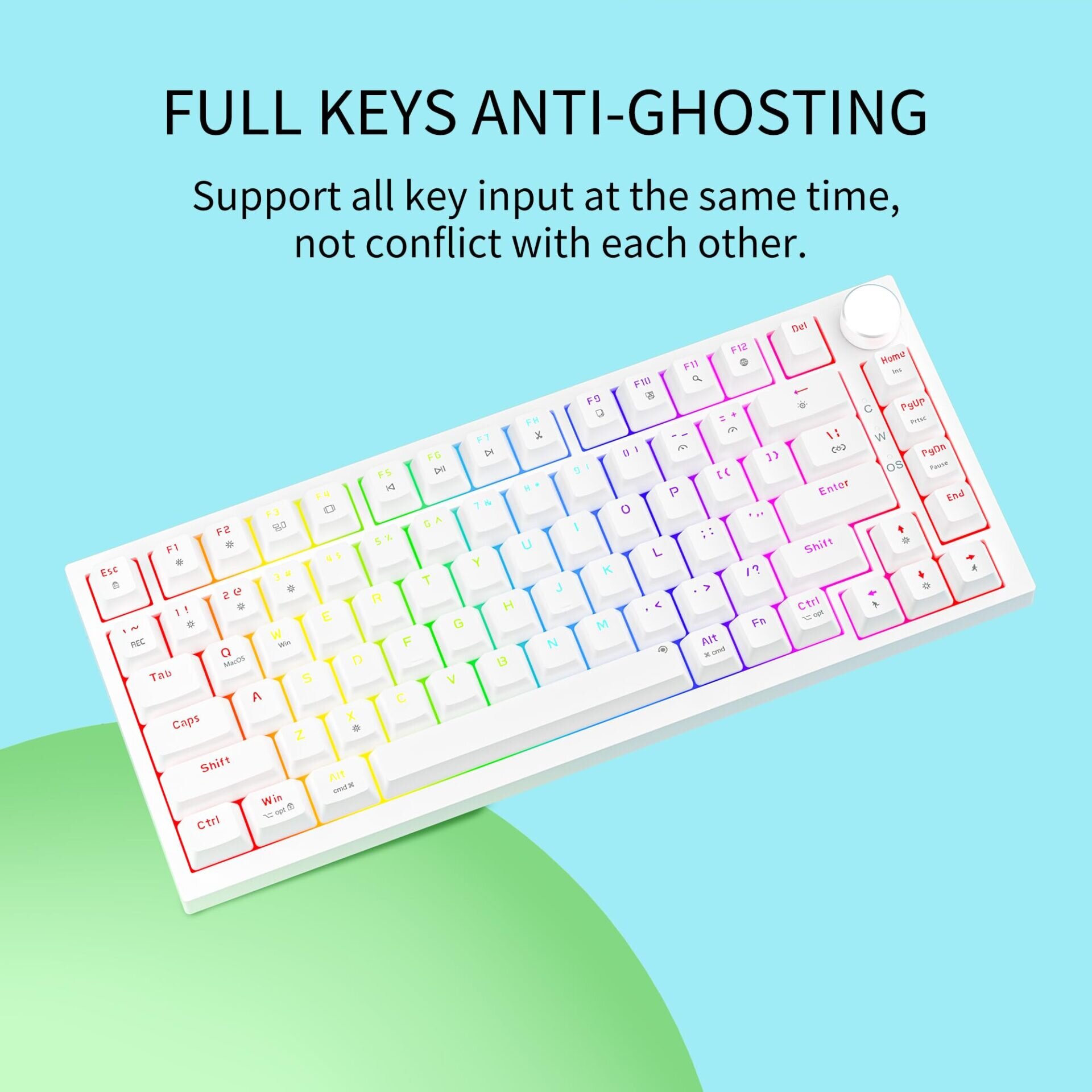 Bàn phím cơ có dây Gaming Newmen GM326 2