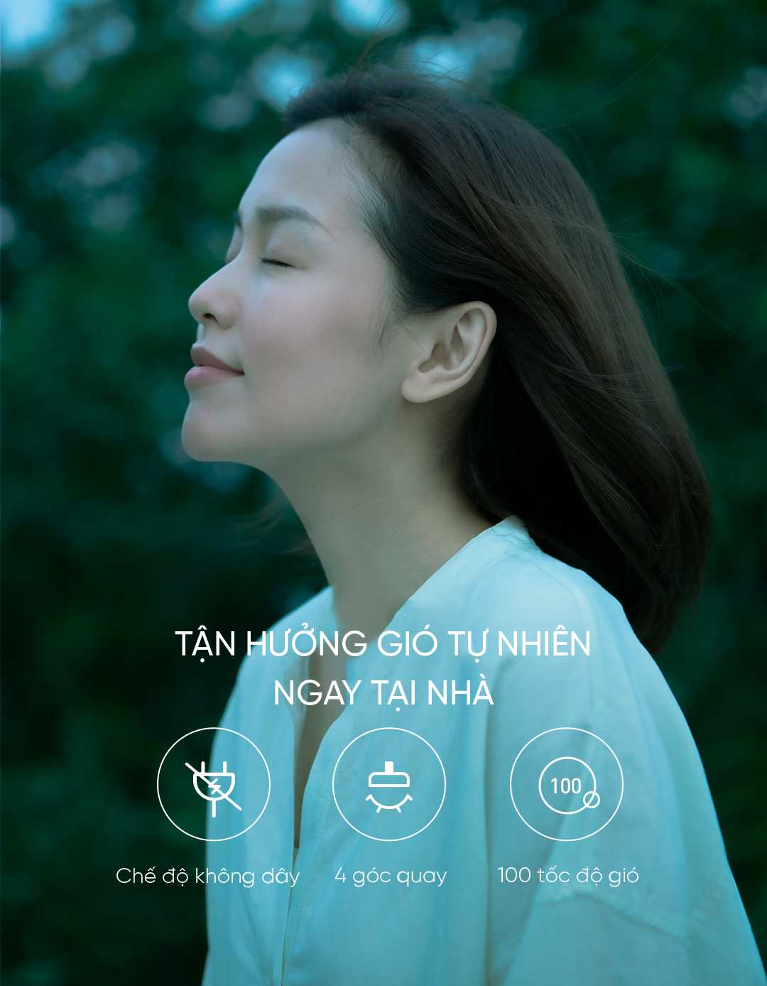 Quạt đứng tích điện Smartmi Gen 3 - ZLBPLDS05ZM - Bản quốc tế - Màu trắng100