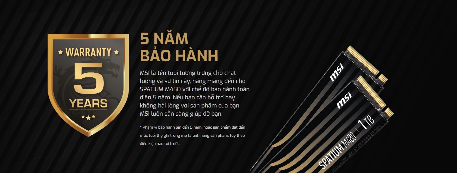 Ổ cứng SSD MSI SPATIUM M480