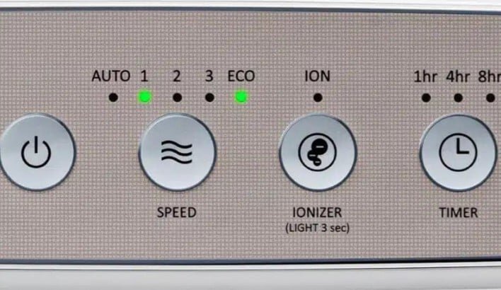 Máy lọc không khí Coway AP-1512HH có 3 chế độ hoạt động