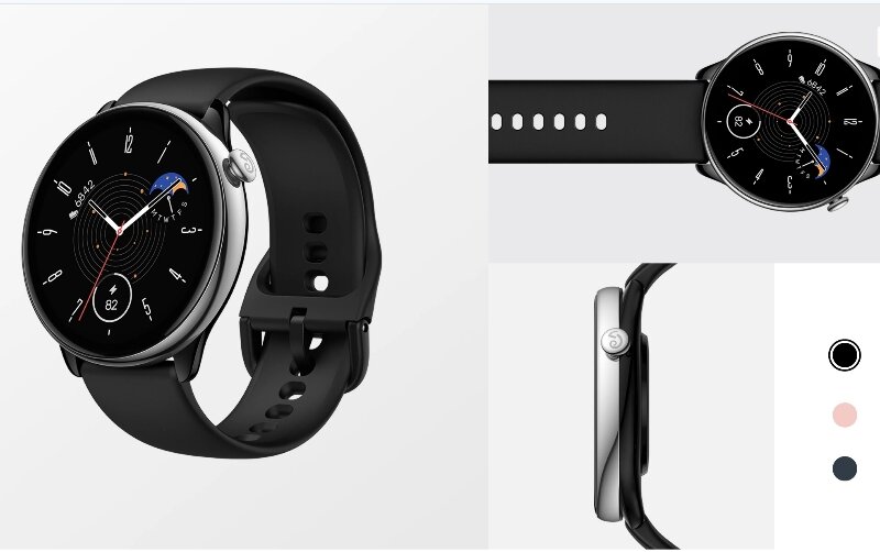 Đồng hồ thông minh Amazfit GTR Mini thiết kế