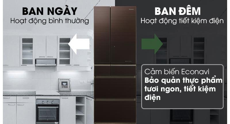 Tủ lạnh 6 cánh 491 Lít Inverter Panasonic NR-F503GT-T2