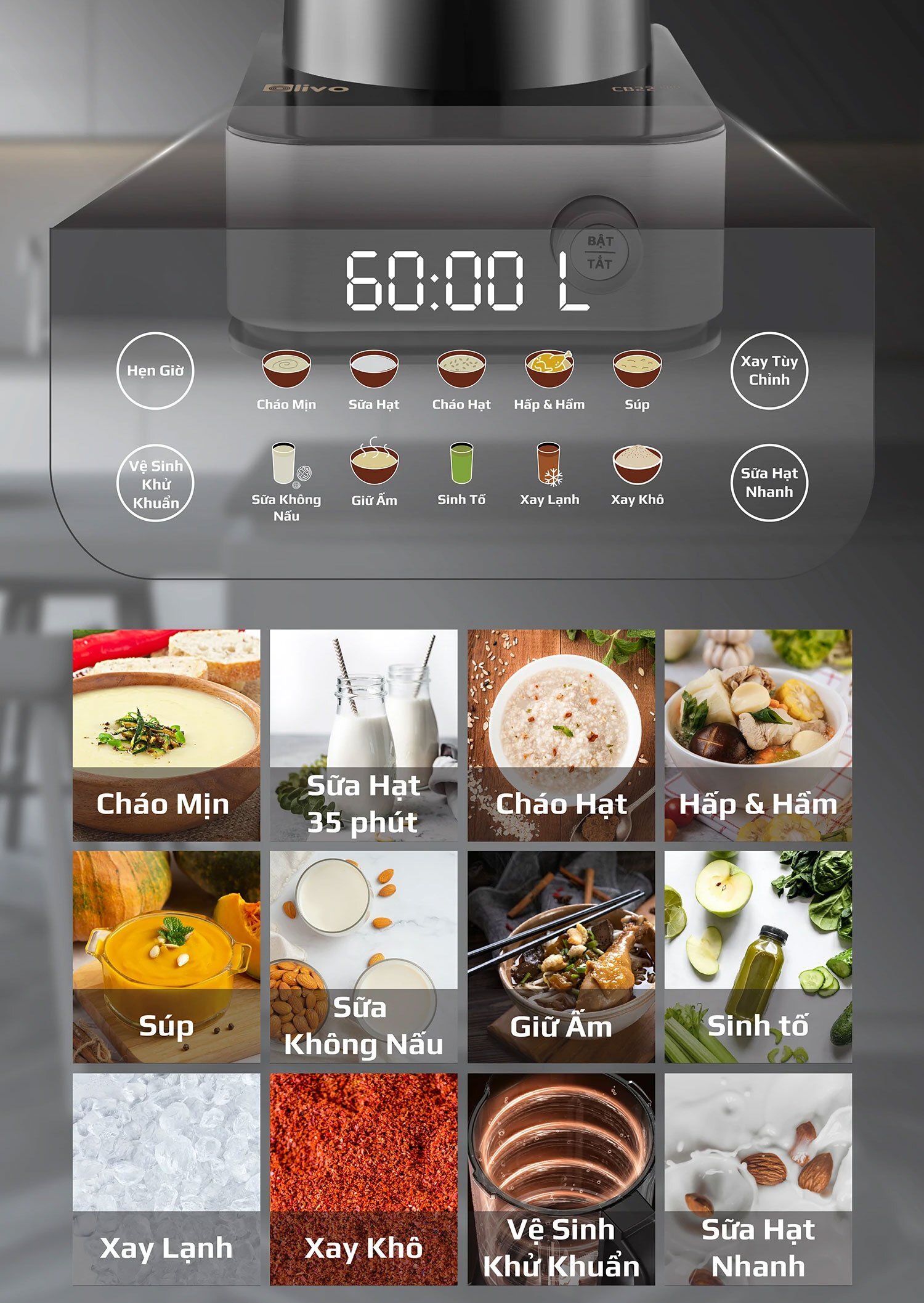 Máy xay nấu đa năng  