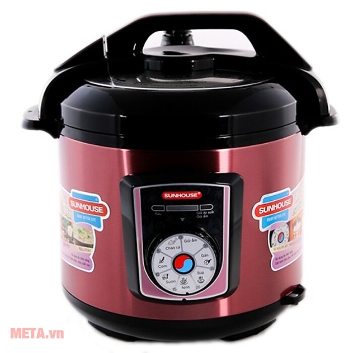 Nồi áp suất đa năng Sunhouse SHD1756 - 6 lít