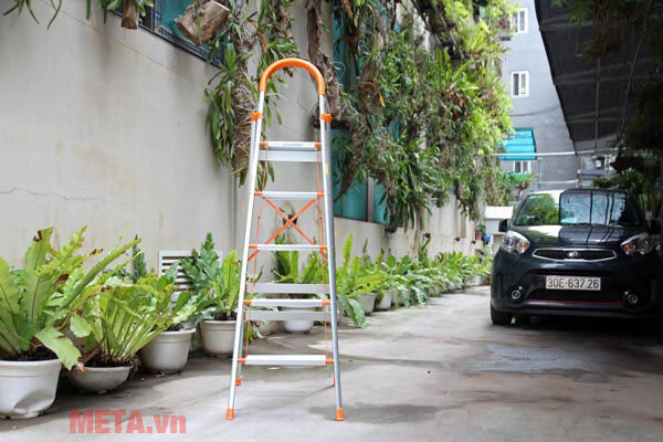 Thang nhôm ghế bản to 5 bậc Advindeq ADS-705