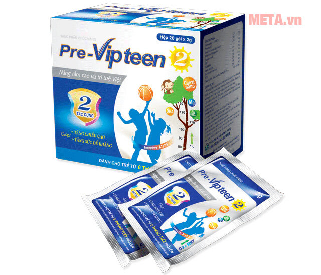 Cốm tăng chiều cao Pre-Vipteen 2