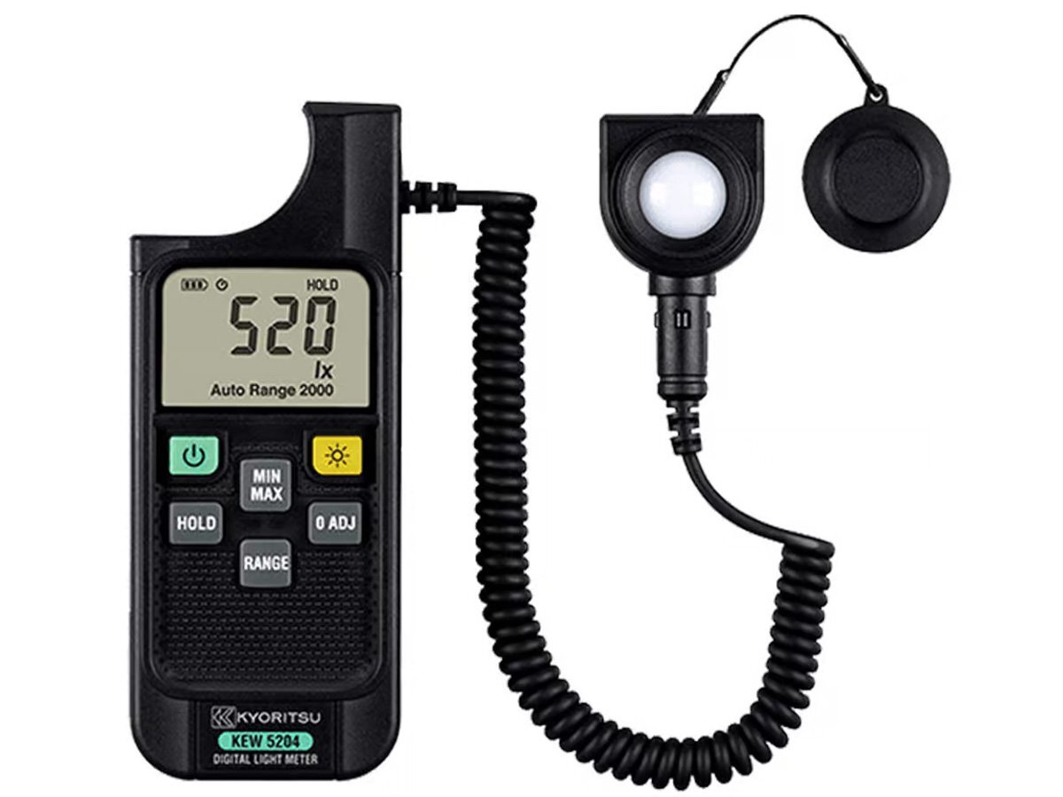 Thiết bị đo cường độ ánh sáng Kyoritsu 5204 (0~199.900 lx)